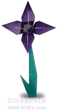 兰花折纸视频,优雅绽放的纸艺之美